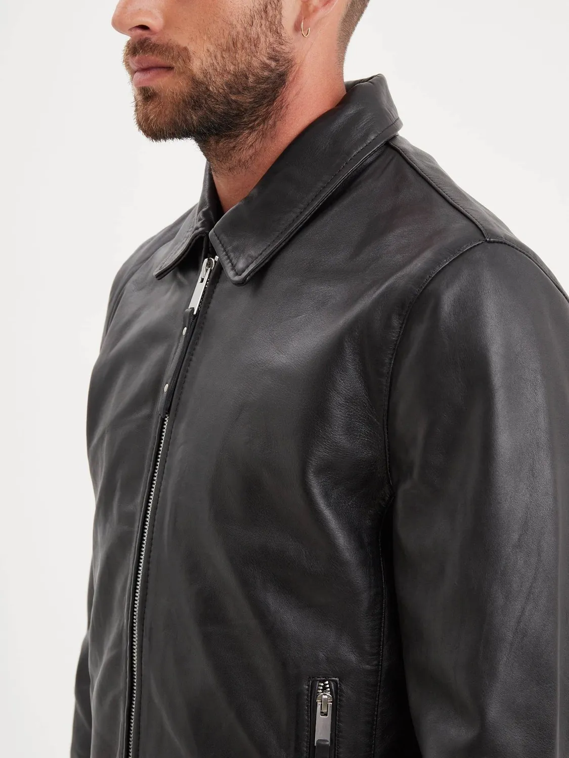 Daytona Simer blouson cuir homme noir