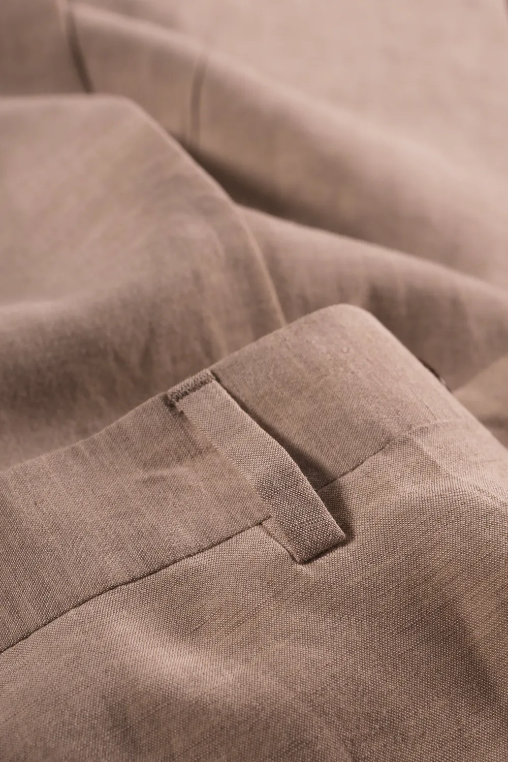 Hollington pantalon Jules ample Tencel lin écru