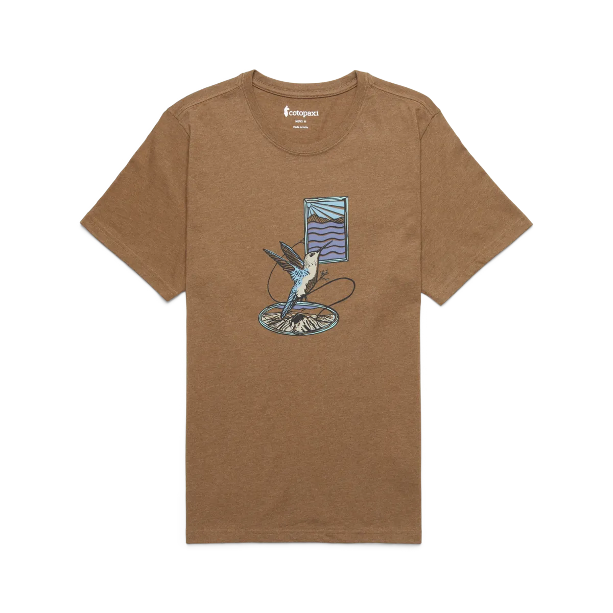 Cotopaxi Topa T-Shirt t-shirt homme Rusty coton bio
