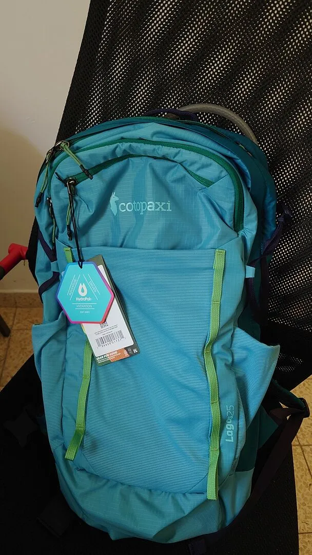 Cotopaxi Lagos 25L sac rando hydratation