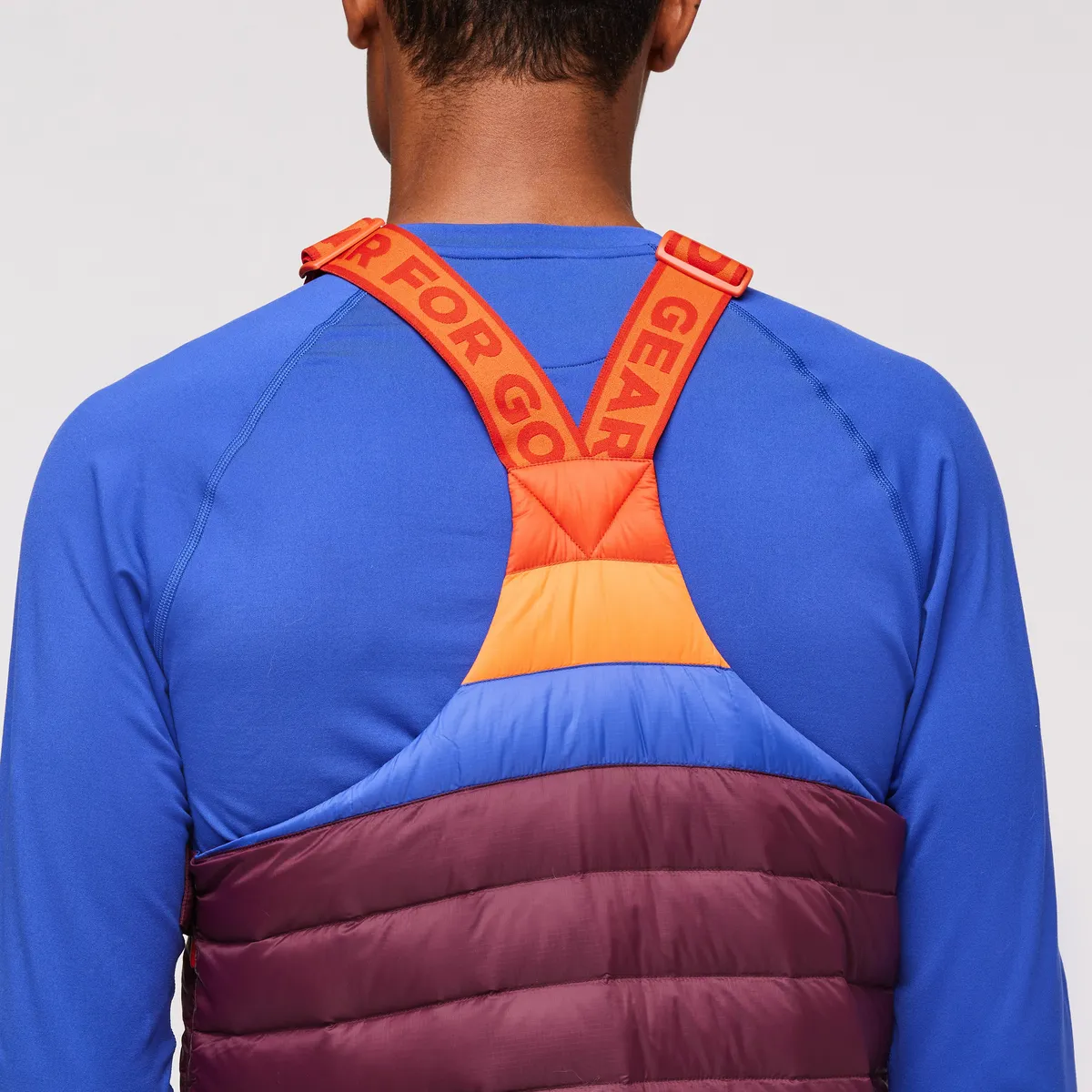 Cotopaxi Fuego Down salopette homme rayures