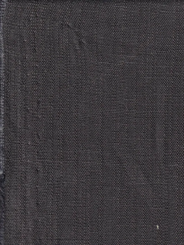 Hollington toile tencel lin tissu gris ardoise au mètre