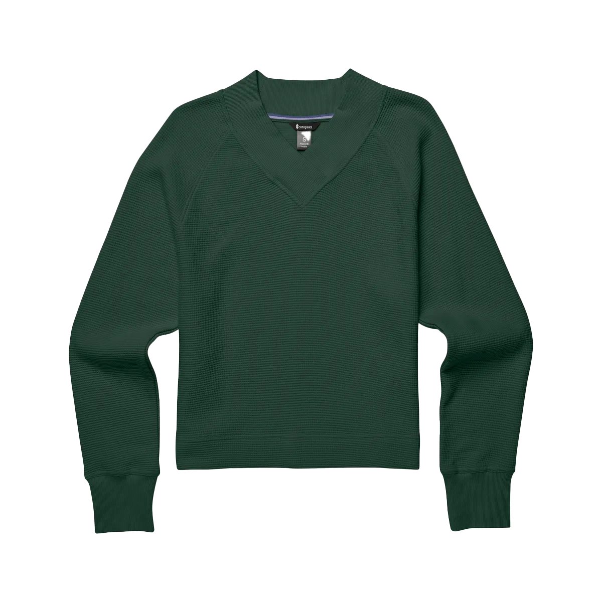 Cotopaxi Atajo t-shirt gaufré femme col V manches longues