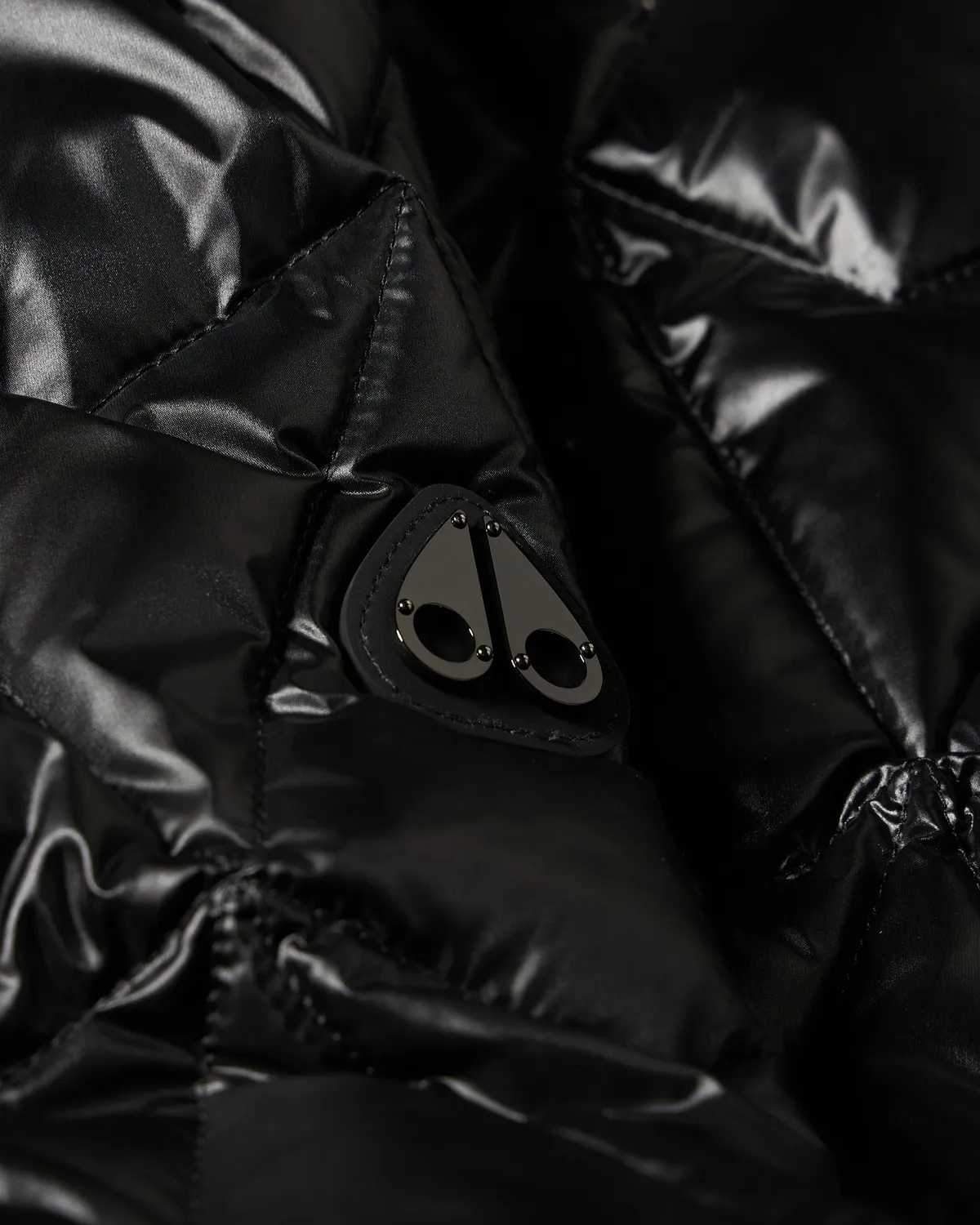Moose Knuckles Iceberg Quilt veste noir légère