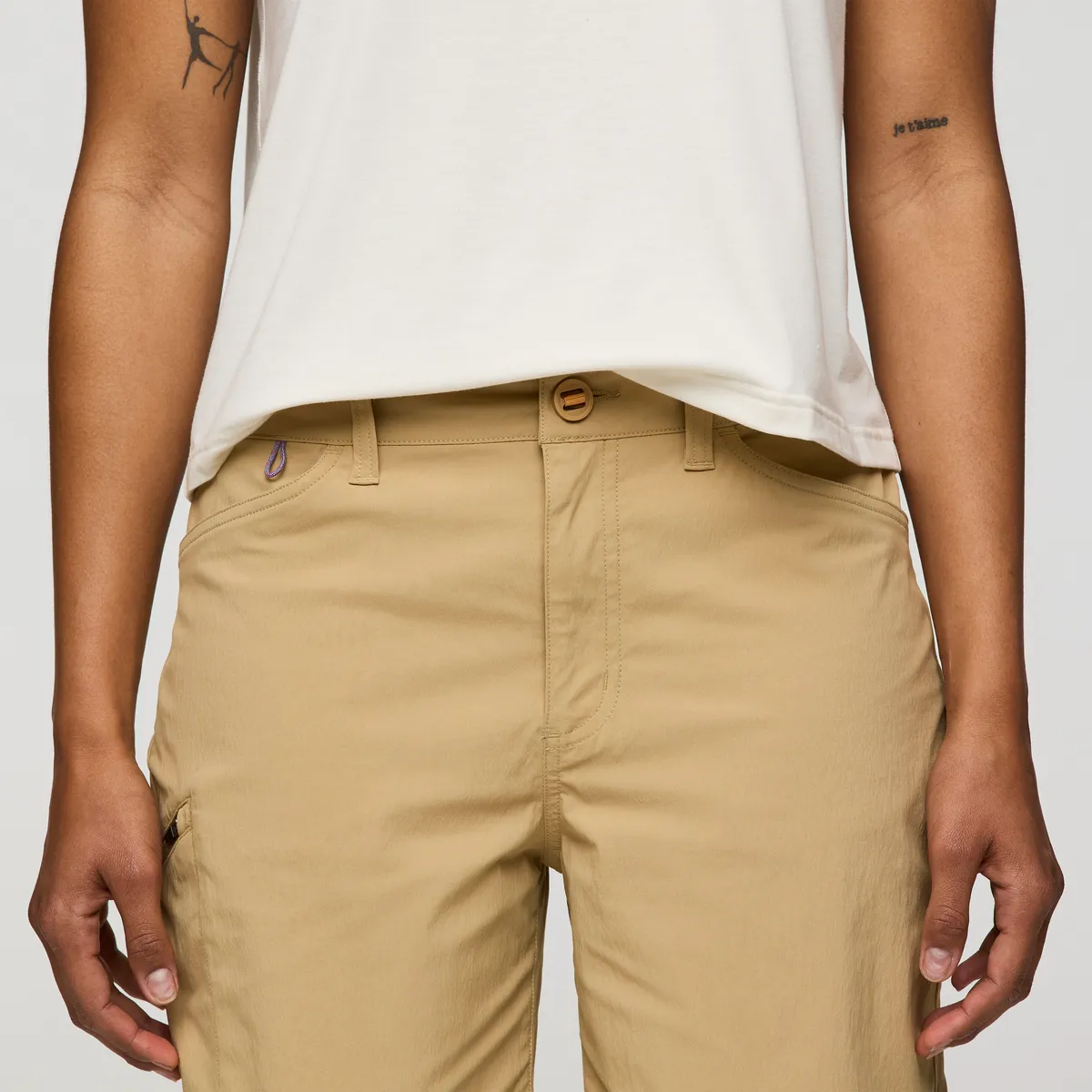 Cotopaxi Coraje Tech Short short rando femme Moss anti-UV