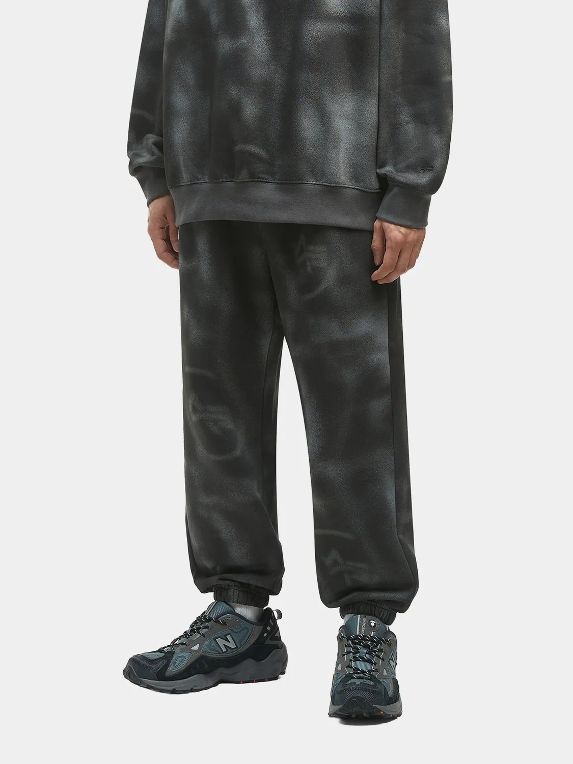Alpha Industries Unfrm Washed Sweatpant jogging gris
