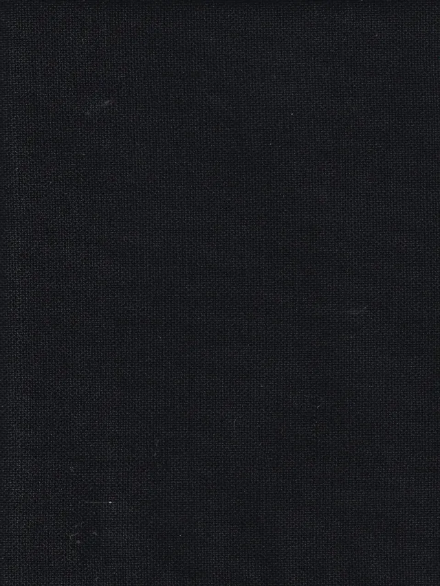 HOLLINGTON tissu super 100 laine noir stretch