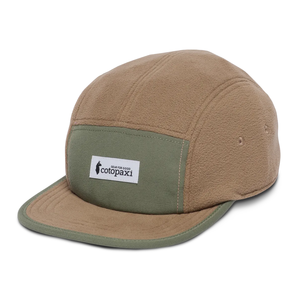 Cotopaxi Fleece 5-Panel casquette polaire Oatmeal chaude