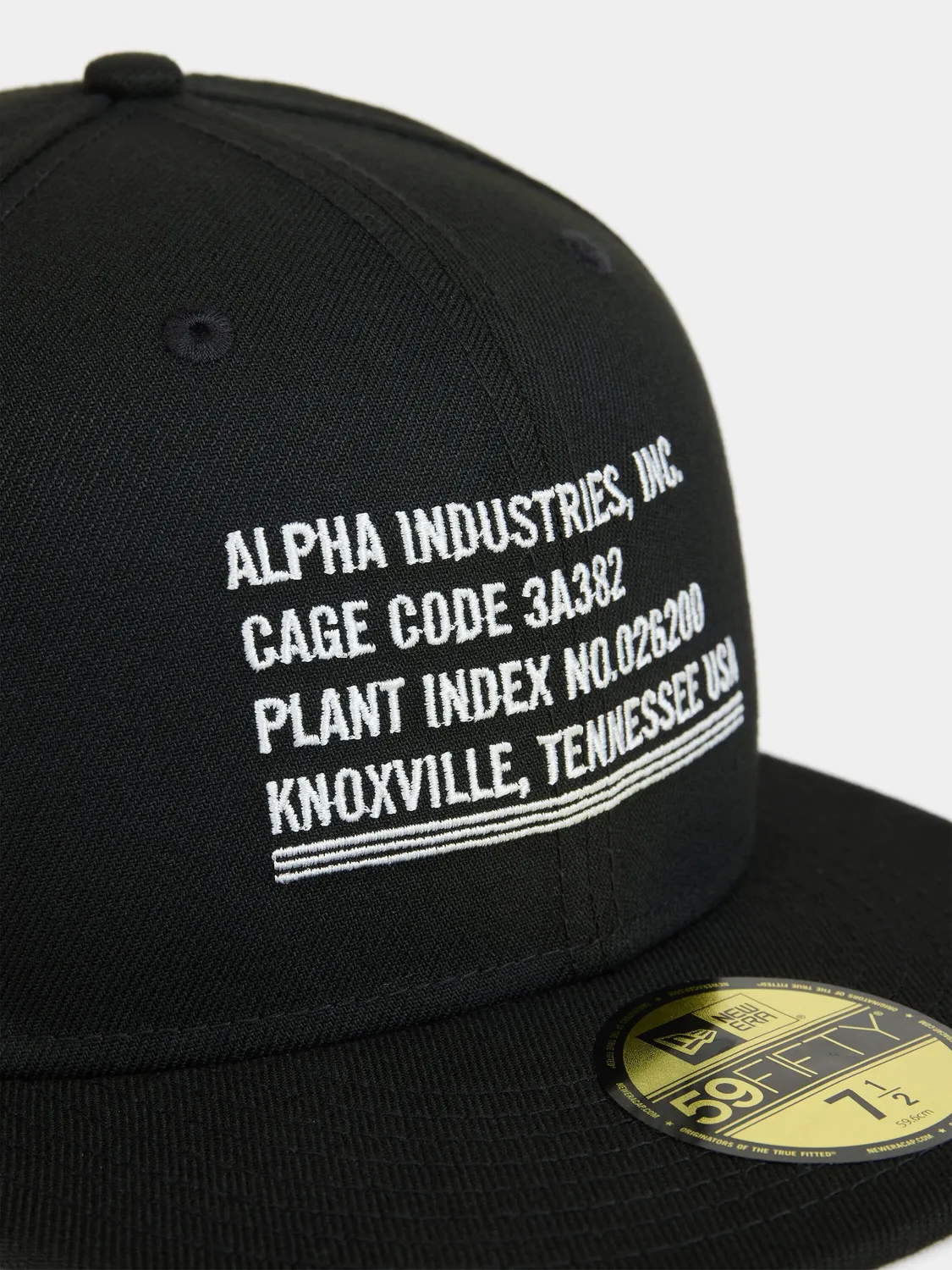 Alpha Industries New Era 59Fifty casquette fitted noire