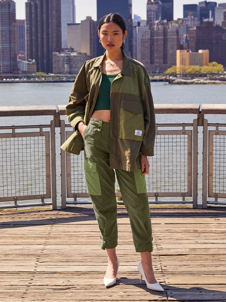 Alpha Industries Lightweight Trouser pantalon femme OG-107 Green coton