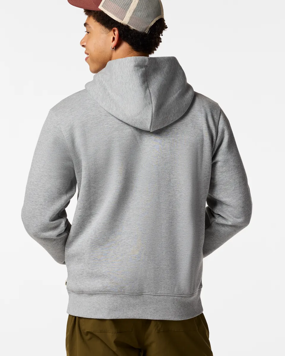 Cotopaxi Melting Sunset sweat capuche homme gris coton bio
