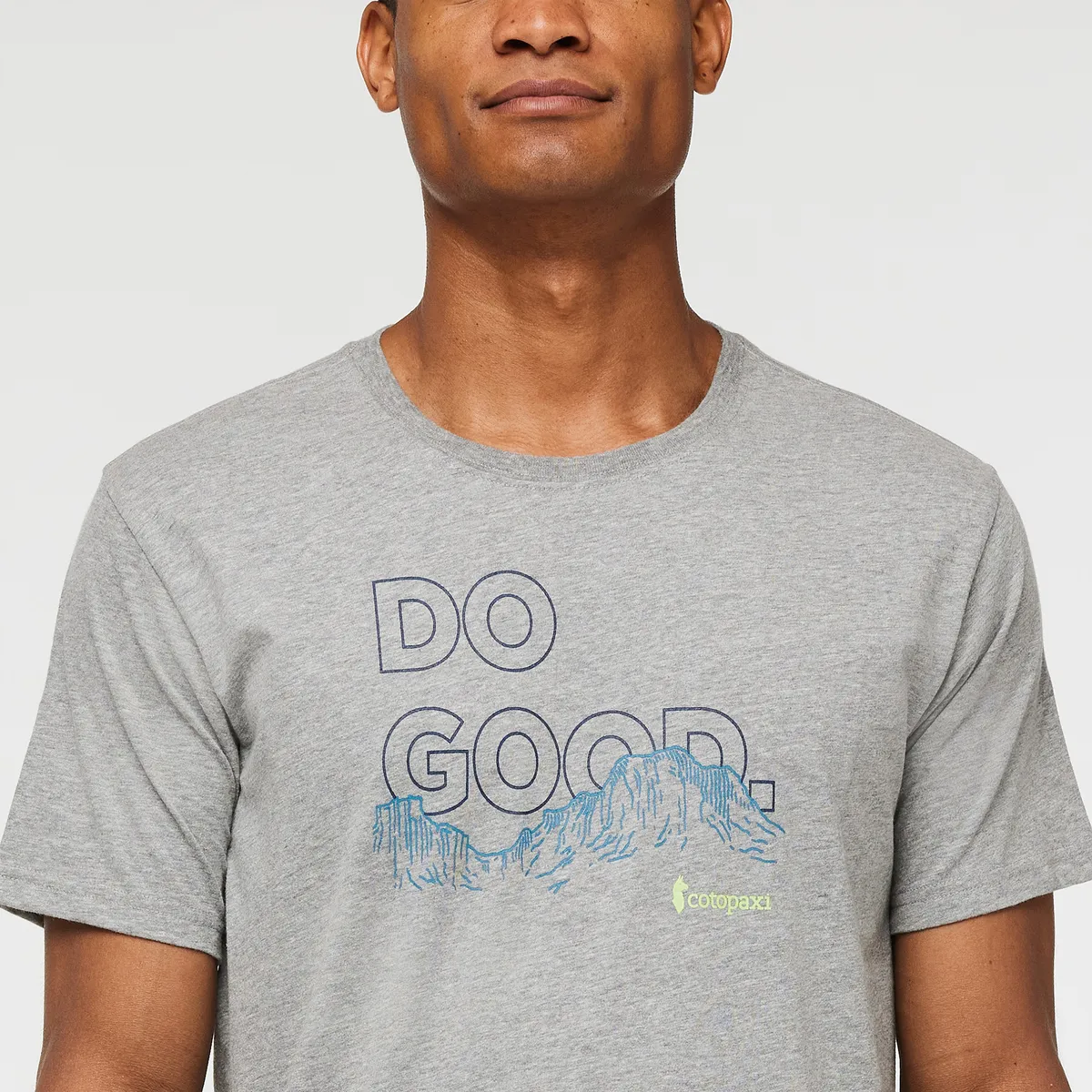 Cotopaxi Rising Do Good t-shirt homme Heather Grey coton