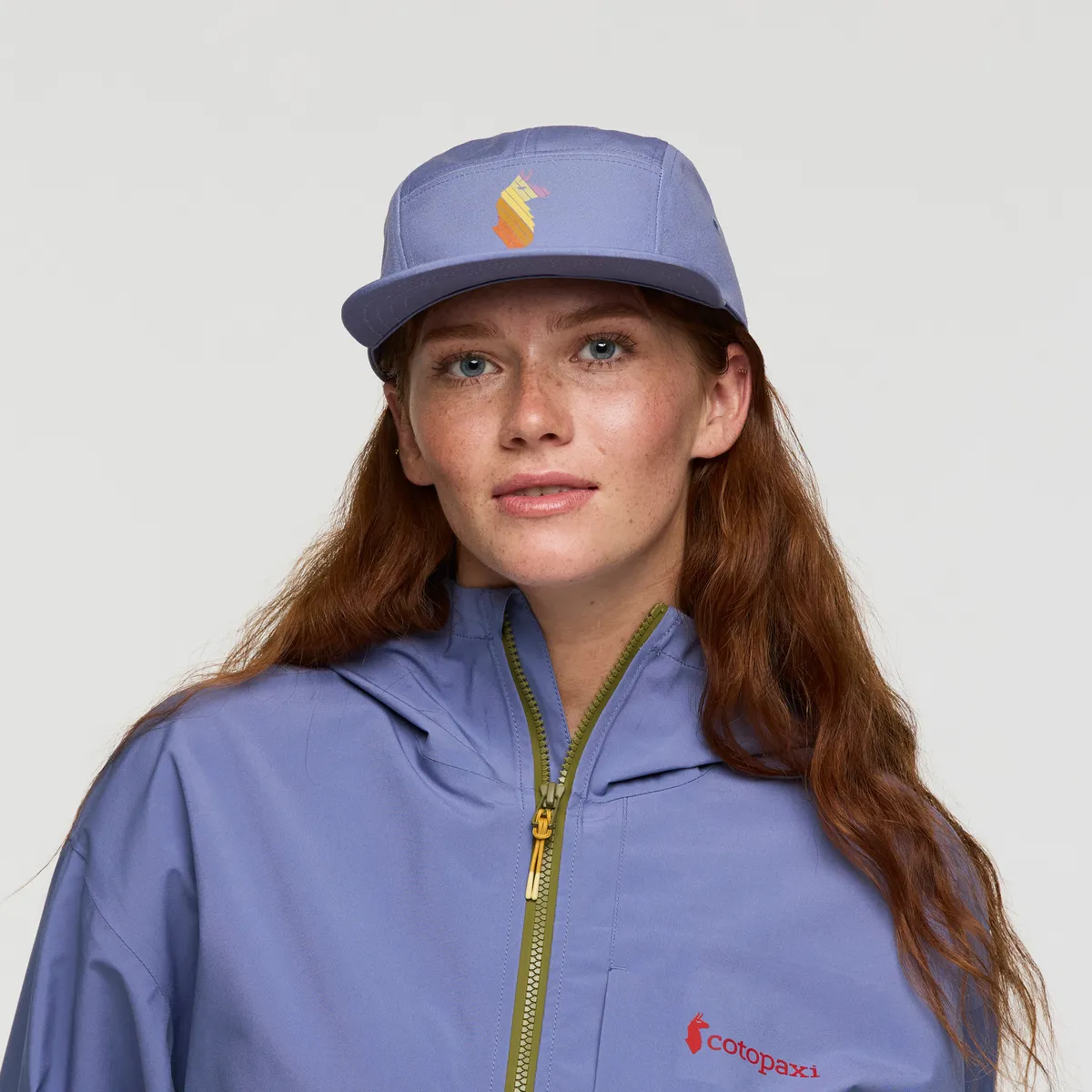 Cotopaxi Llama Stripes casquette 5-panel Vine soleils