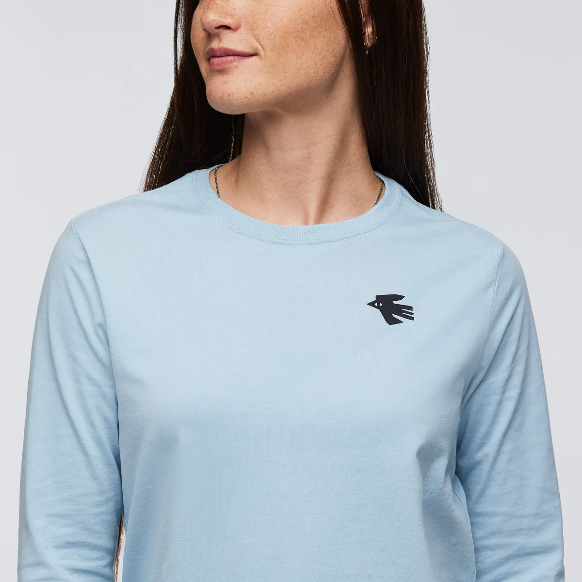 Cotopaxi Nomad T-shirt manches longues femme Iceberg coton bio