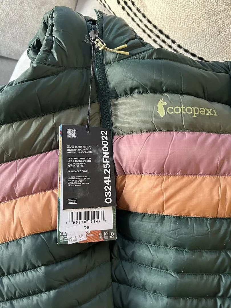 Cotopaxi Fuego doudoune femme Blackberry duvet 800