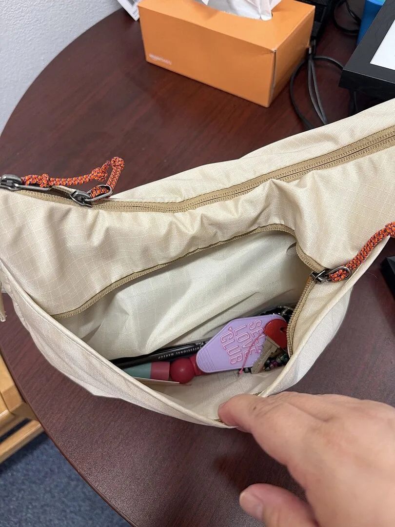 Cotopaxi Trozo 8L sac bandoulière Moonbeam réglable