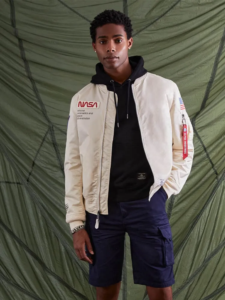 Alpha Industries NASA L-2B Gen II bomber bleu replica