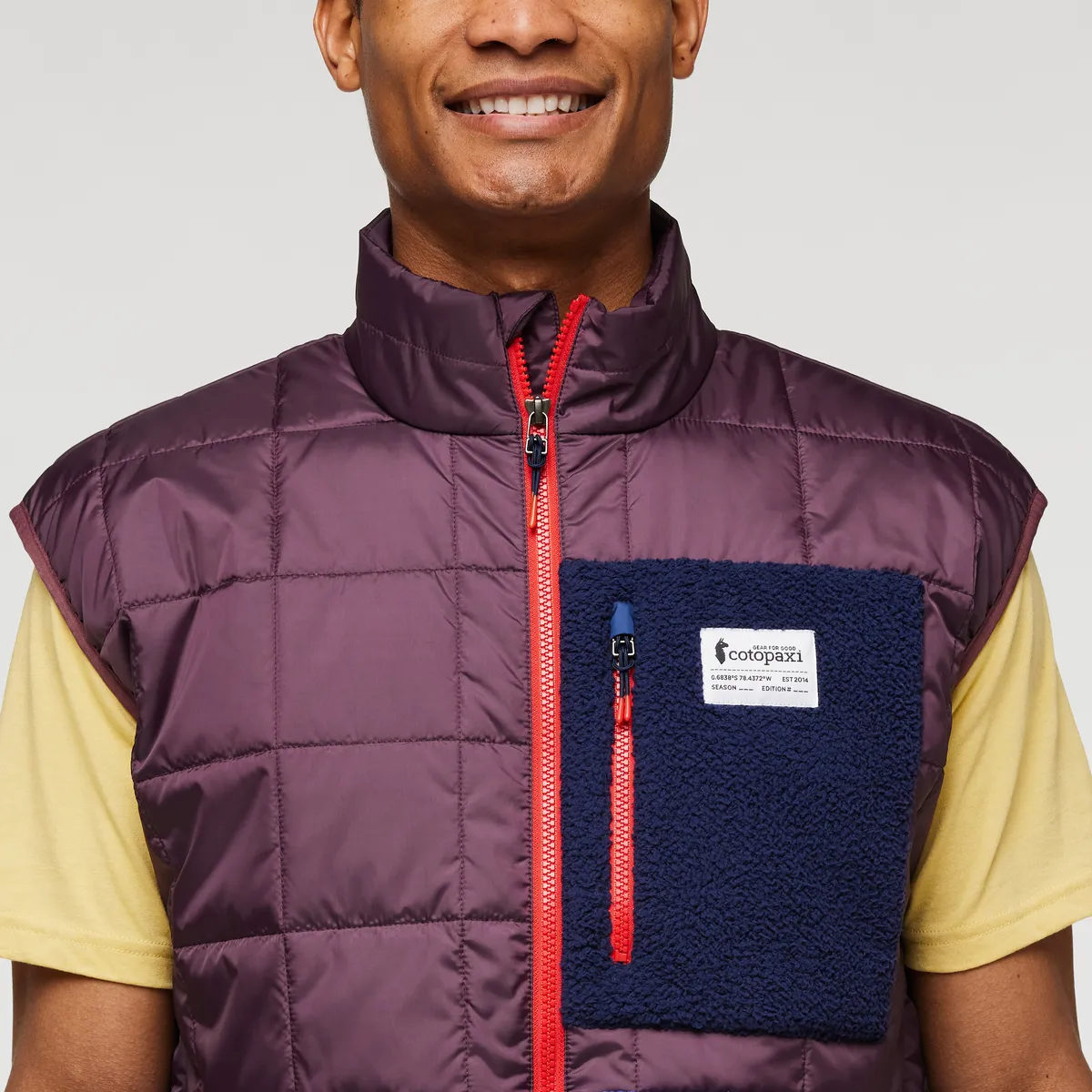 Cotopaxi Trico Hybrid Gilet homme Wine isolant