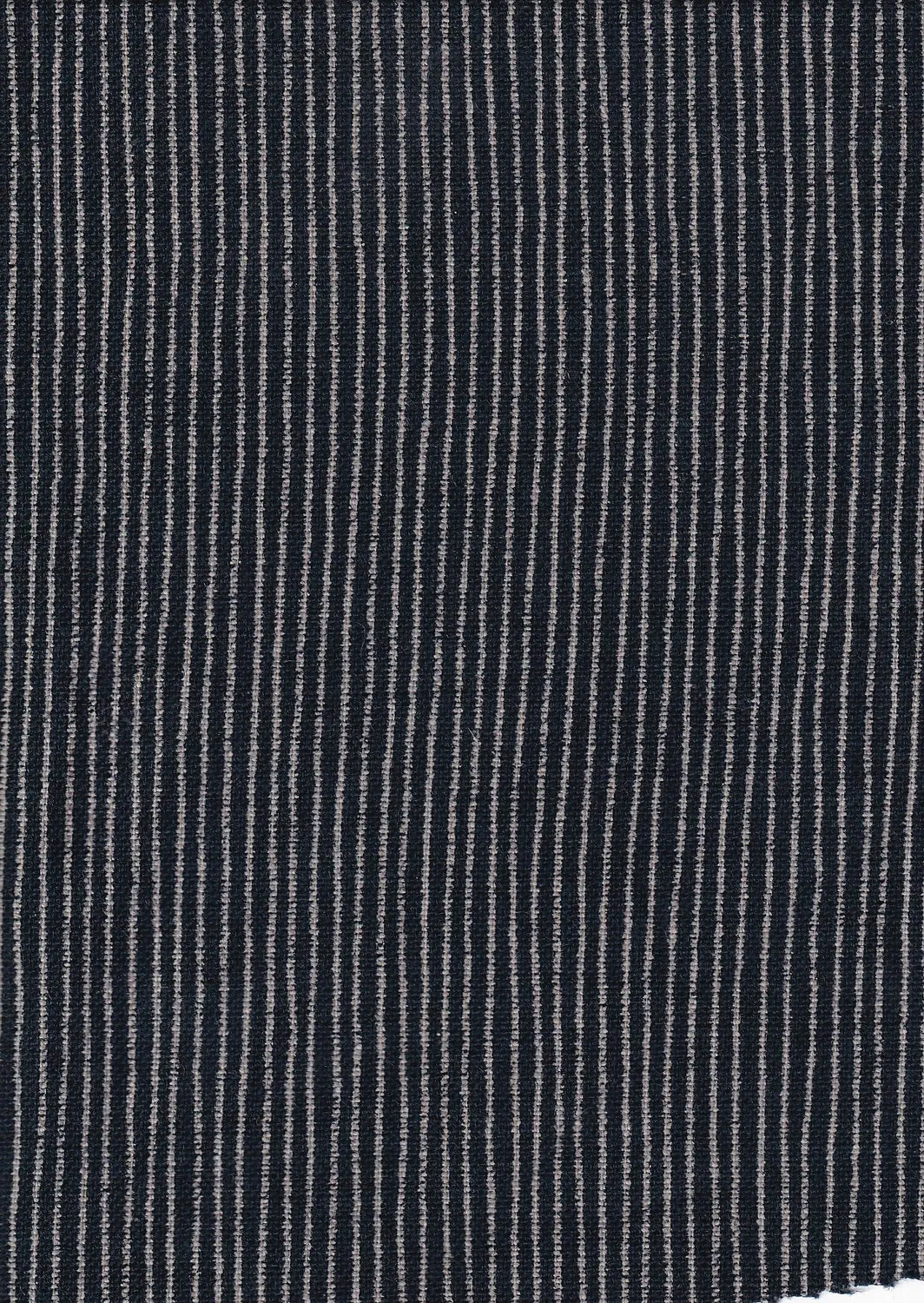 Hollington toile coton double-face tissu rayures marine 7 m