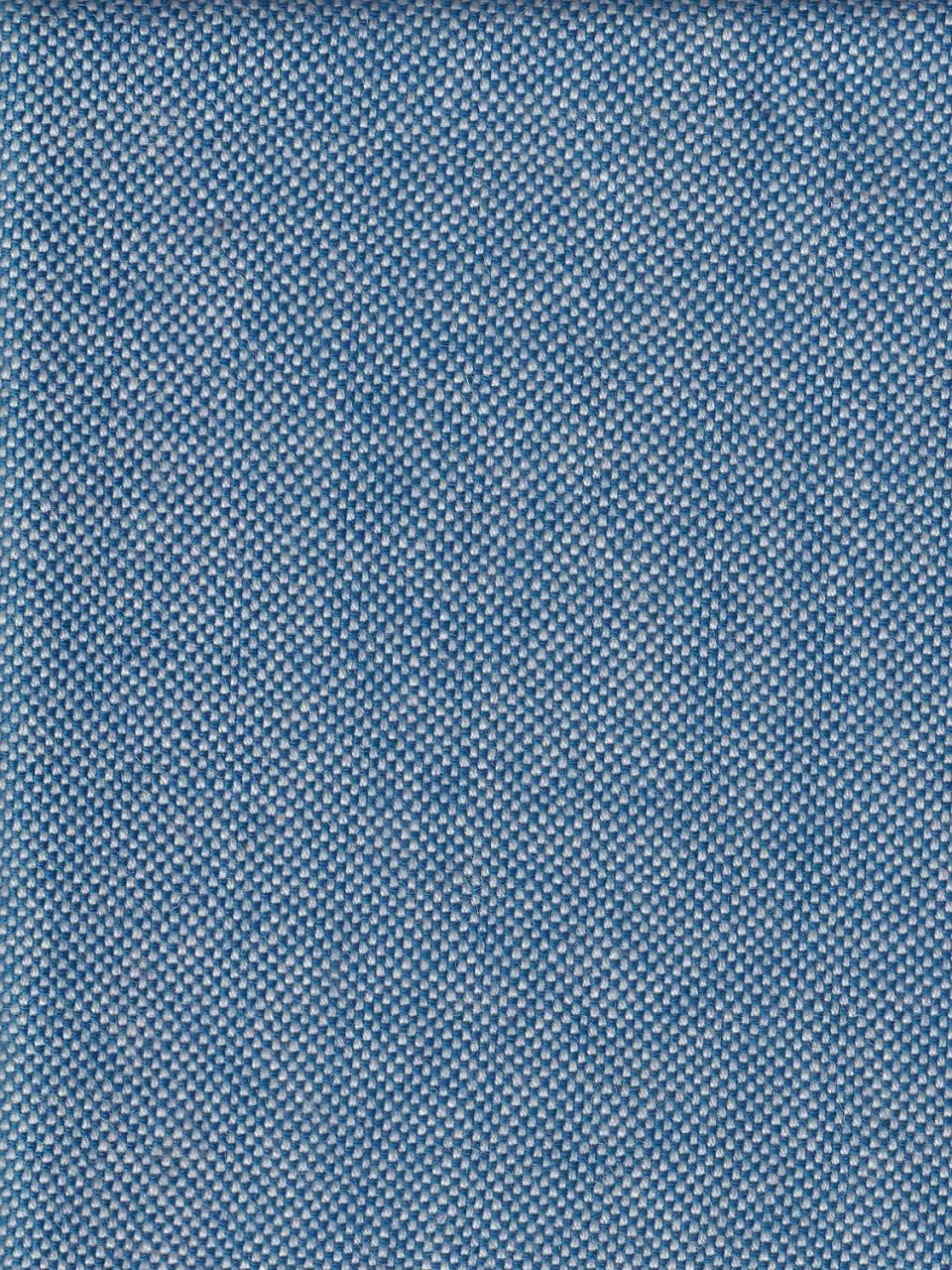 HOLLINGTON serge laine lin bleu charrette au mètre 9 m