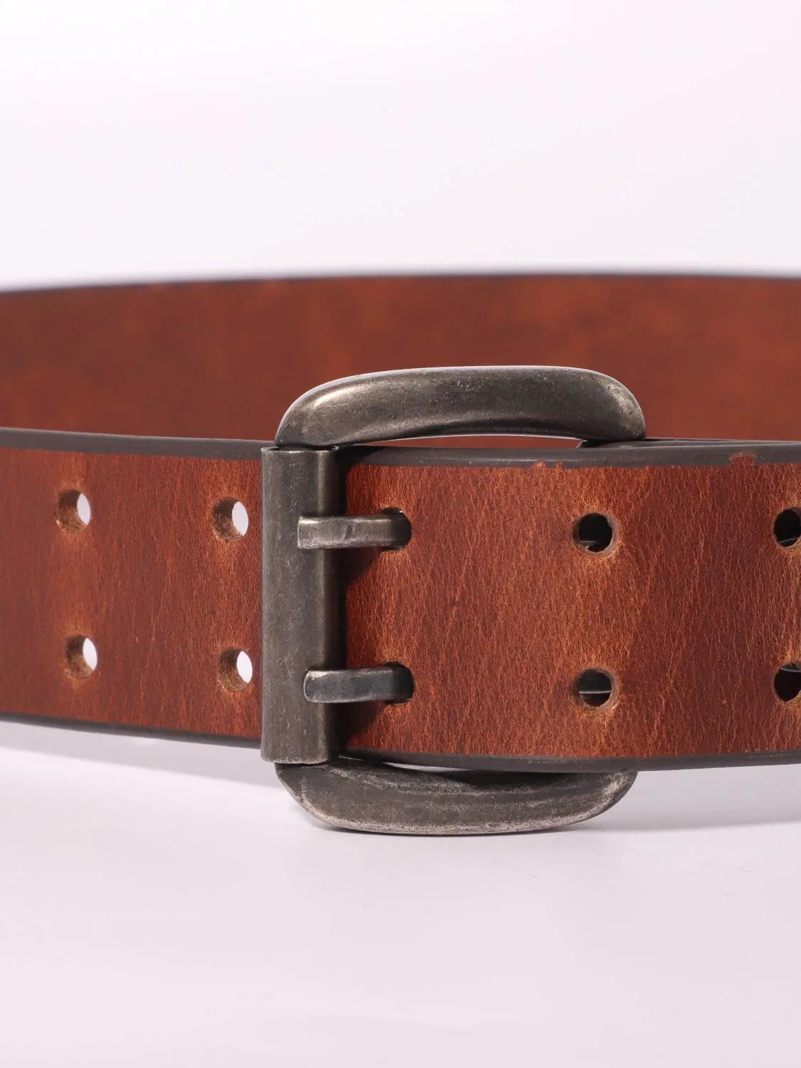 Daytona D17 ceinture cuir homme cognac buffle