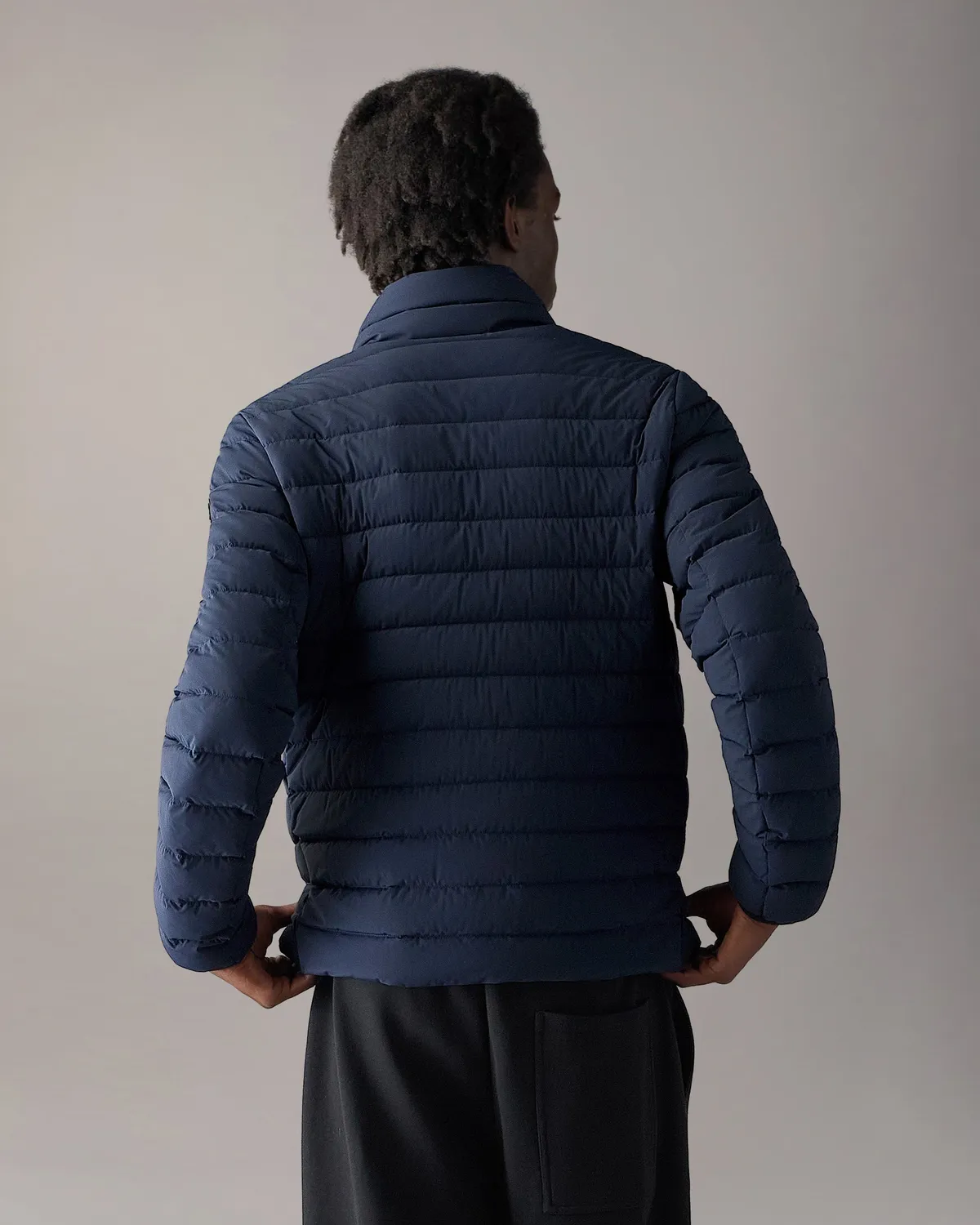 Moose Knuckles Laki doudoune bleu marine légère