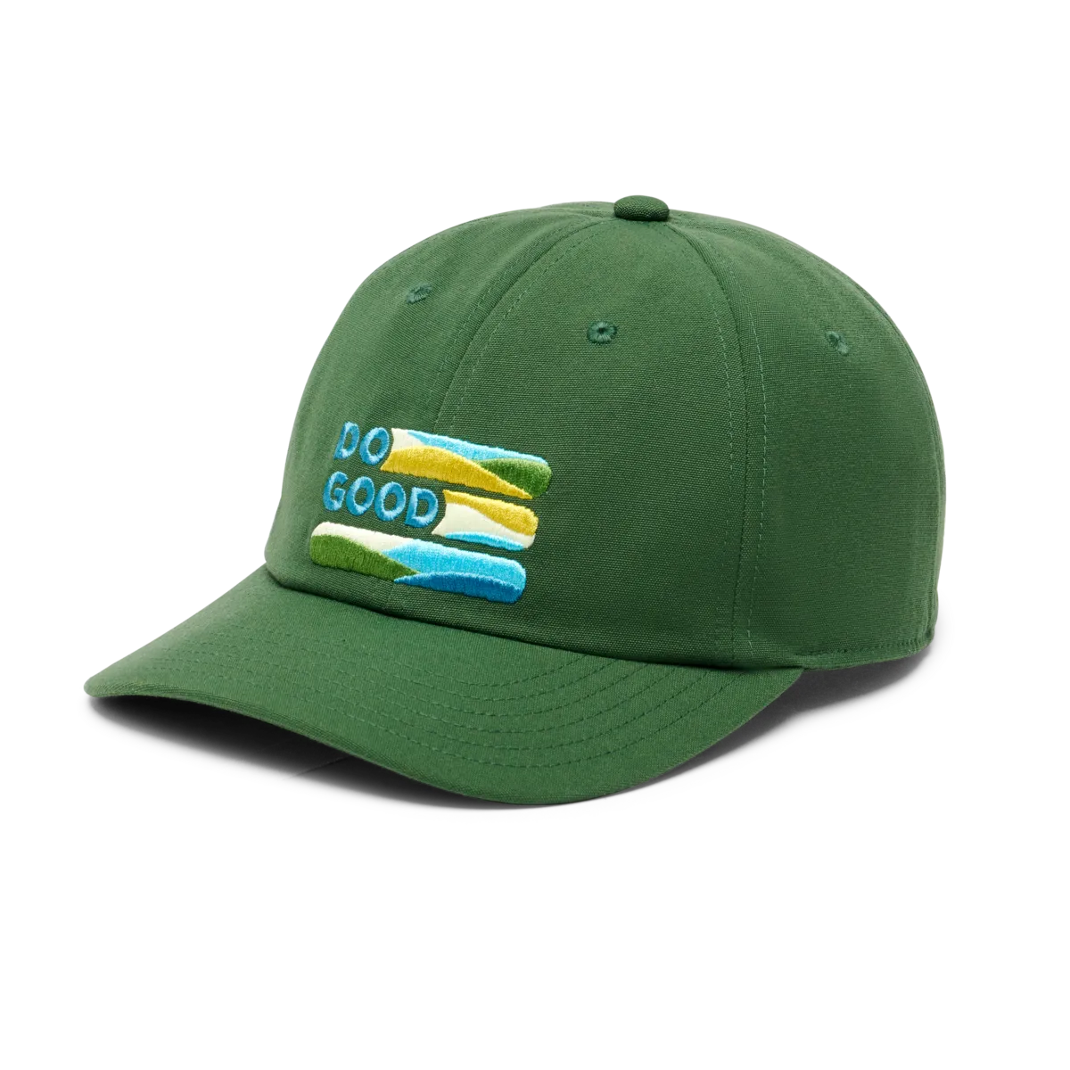 Cotopaxi Do Good Stripe Dad Hat casquette forest coton