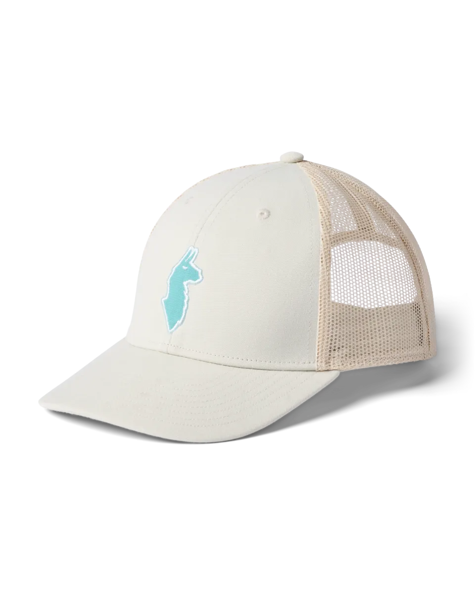 Cotopaxi Llama casquette trucker Everglade recyclée