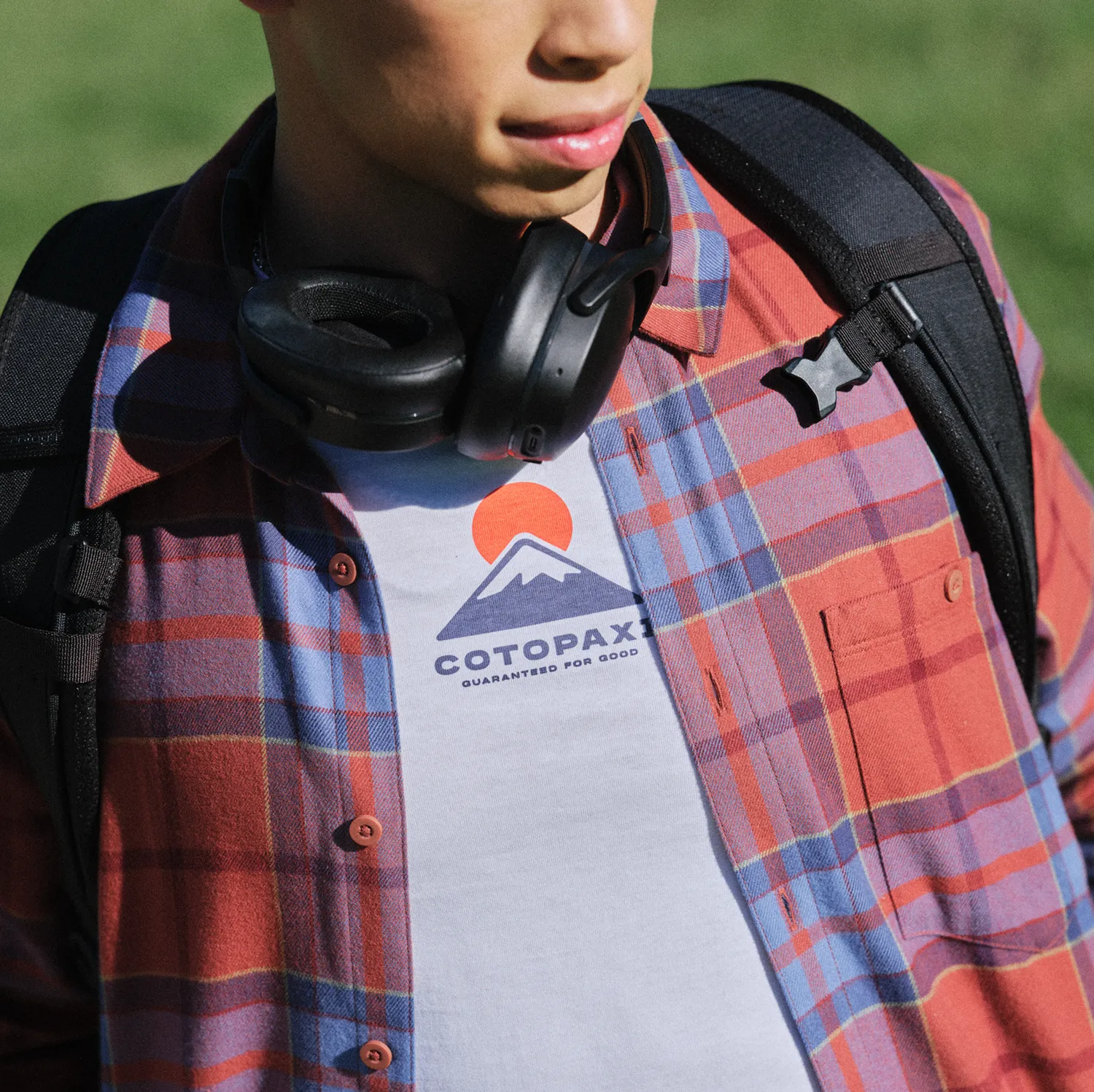Cotopaxi Mountain t-shirt homme blanc coton bio