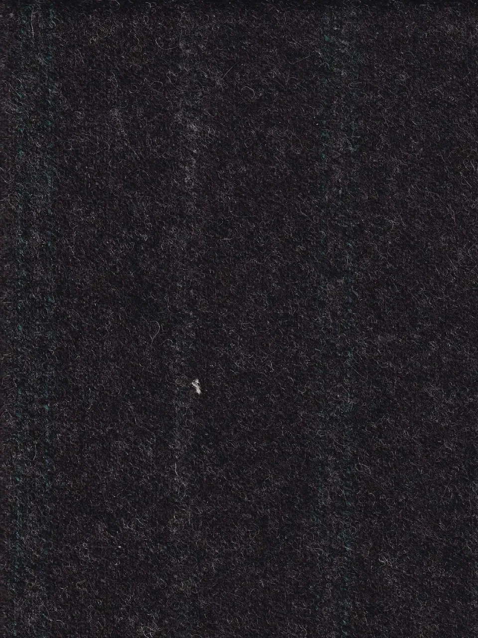 Hollington Flanelle tissu laine gris rayures zinc au mètre