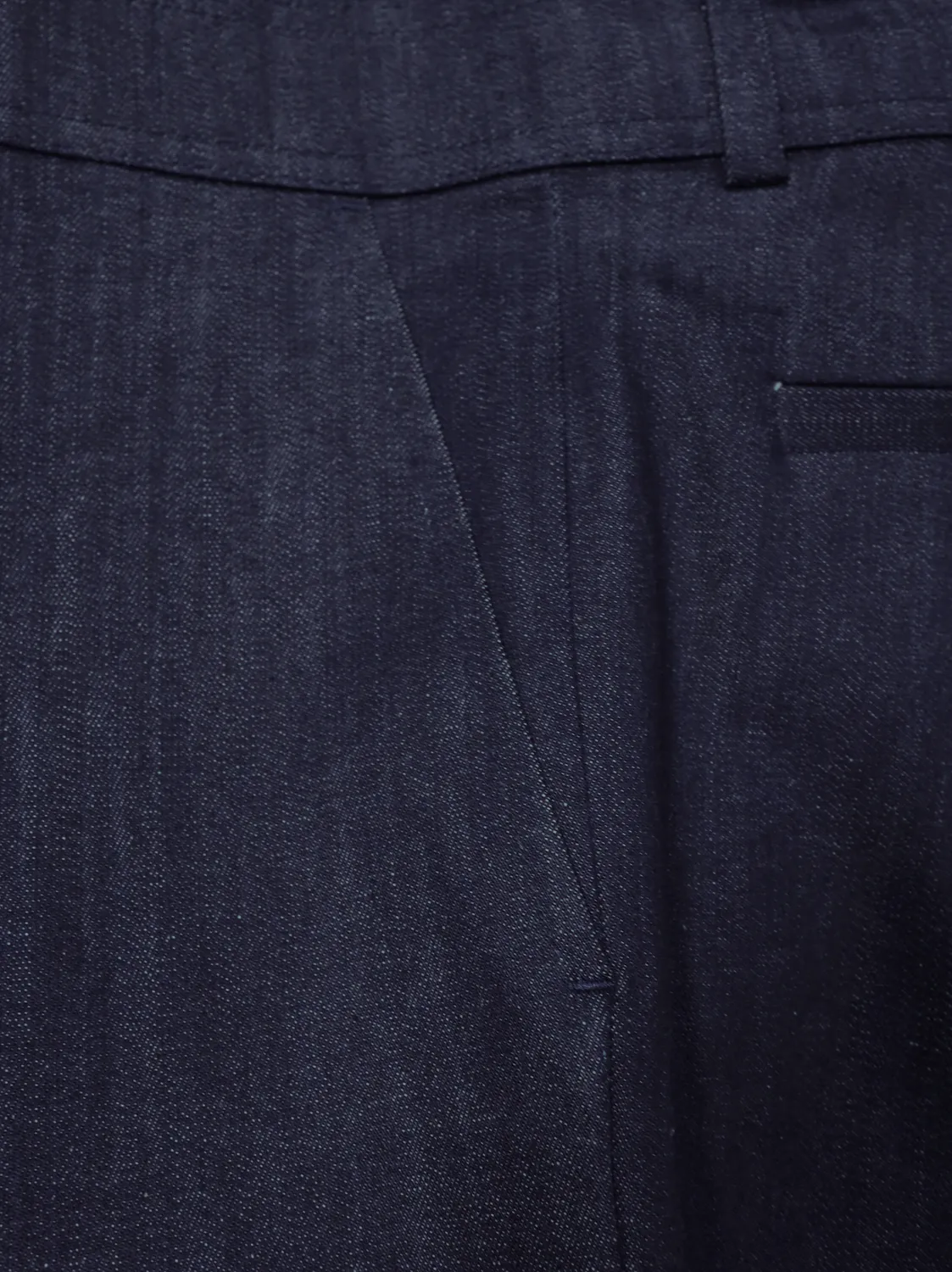 Hollington Cheverny pantalon denim indigo stretch sanforisé