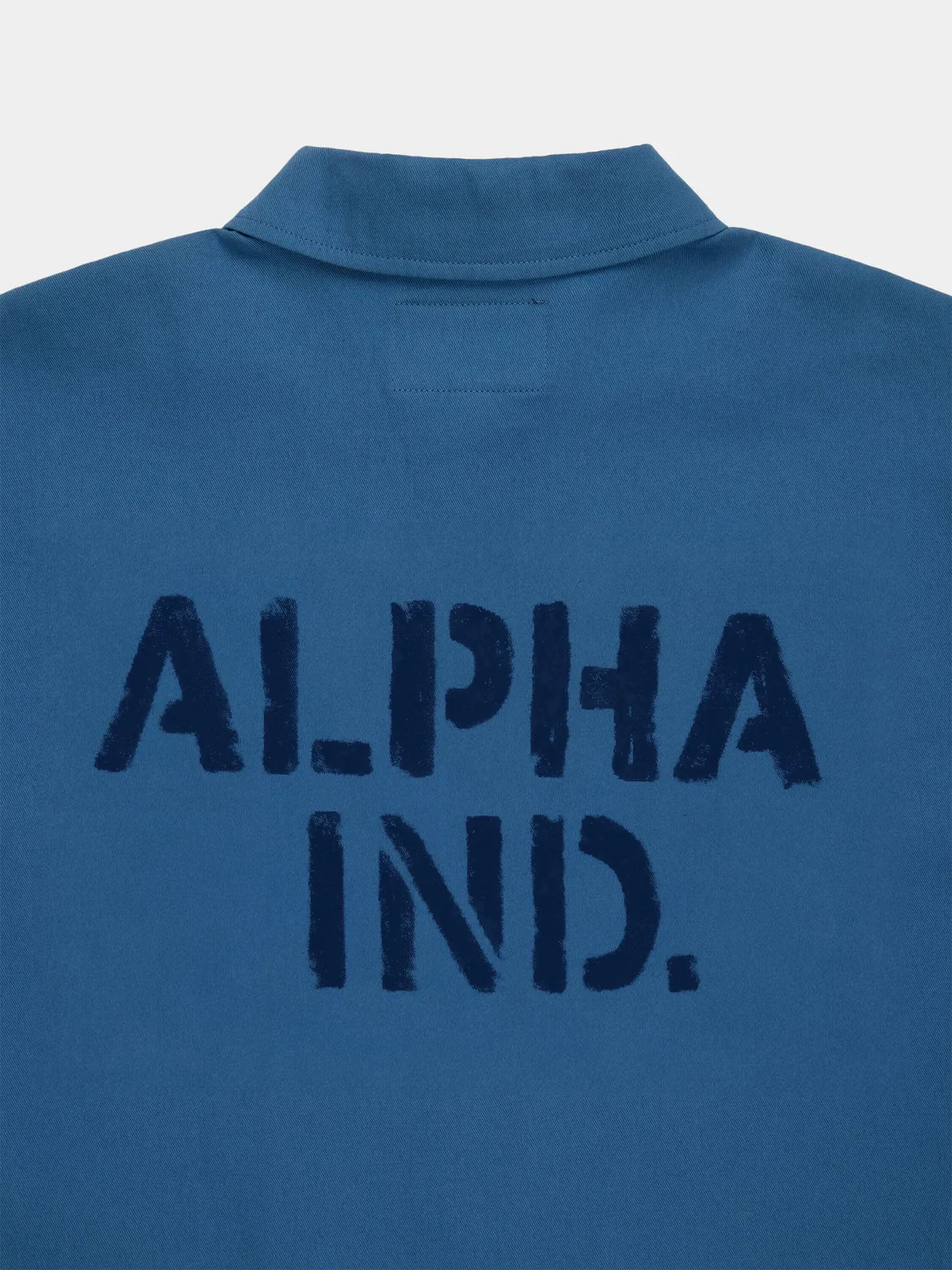 Alpha Industries One Pocket chemise homme denim blue