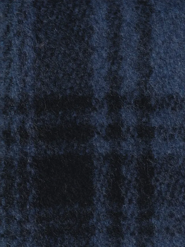 Hollington drap de laine tissu bleu canadien au mètre