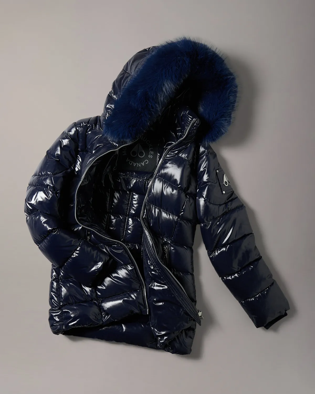 Moose Knuckles Celestia 3Q Doudoune Navy Duvet