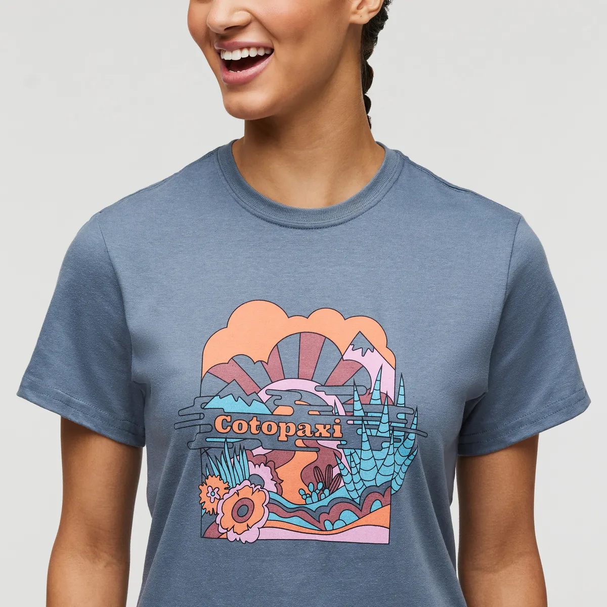 Cotopaxi Utopia t-shirt femme Tempest coton