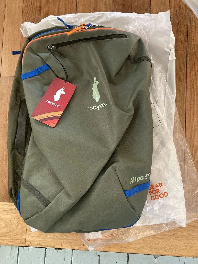 Cotopaxi Allpa 35L sac de voyage Fatigue cabine