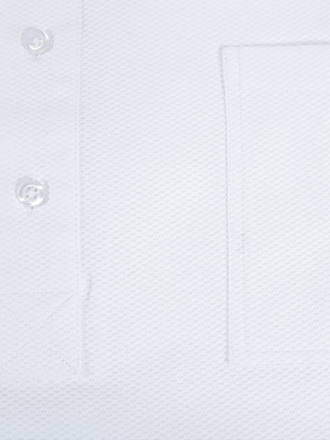 Hollington Deauville chemise coton blanc col mao S-3XL
