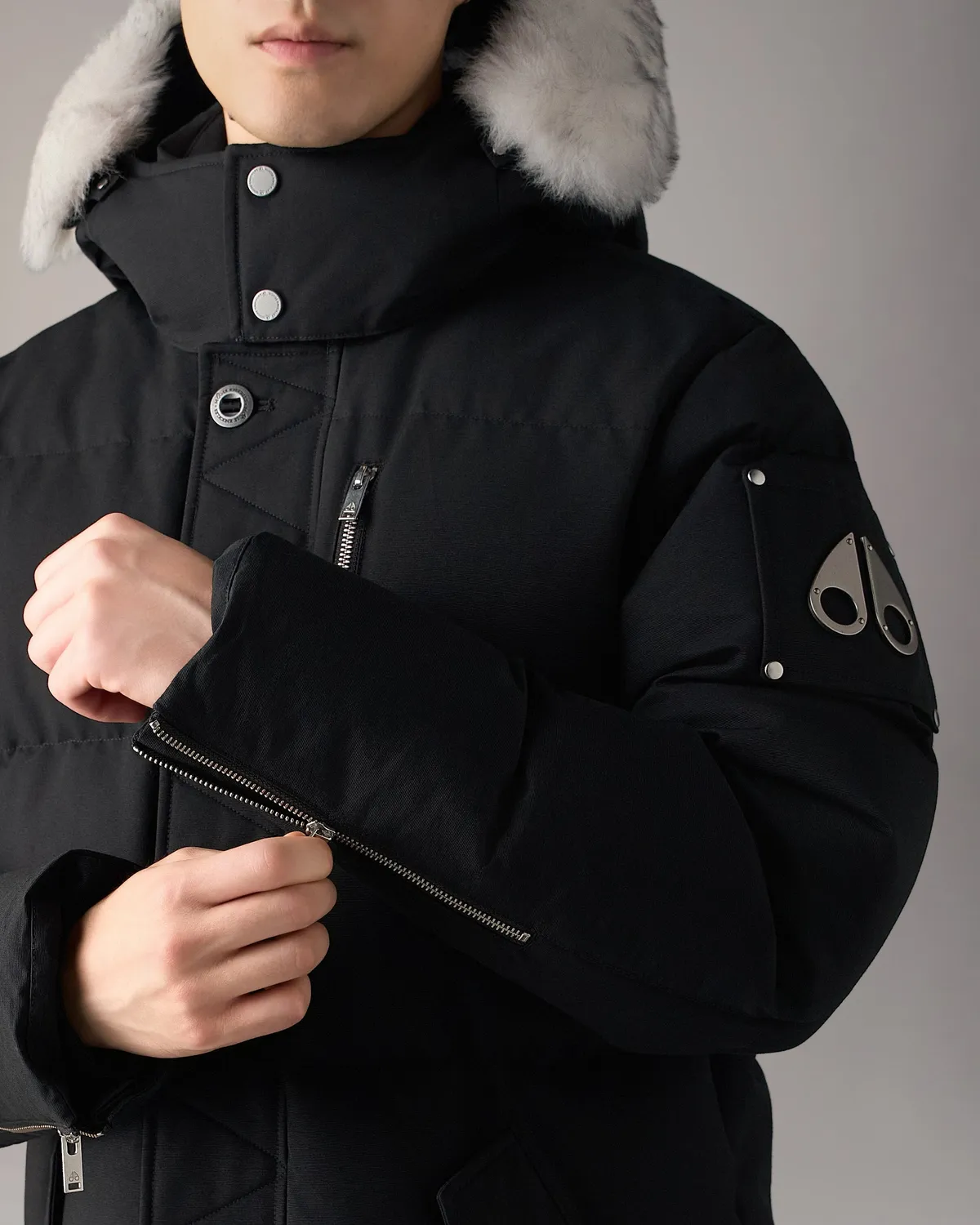 Moose Knuckles Original 3Q doudoune noir grand froid