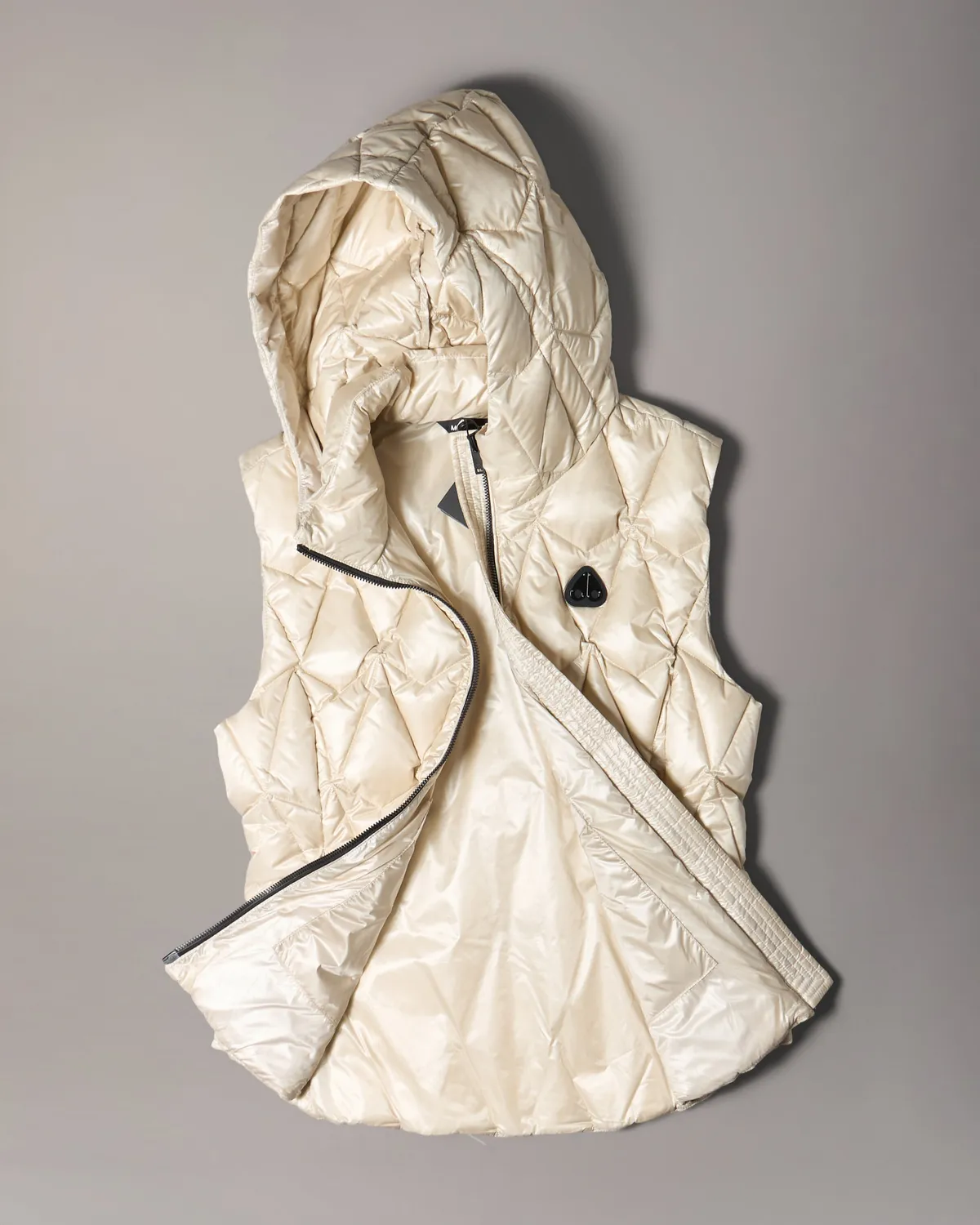 Moose Knuckles Iceberg gilet doudoune albâtre matelassé léger