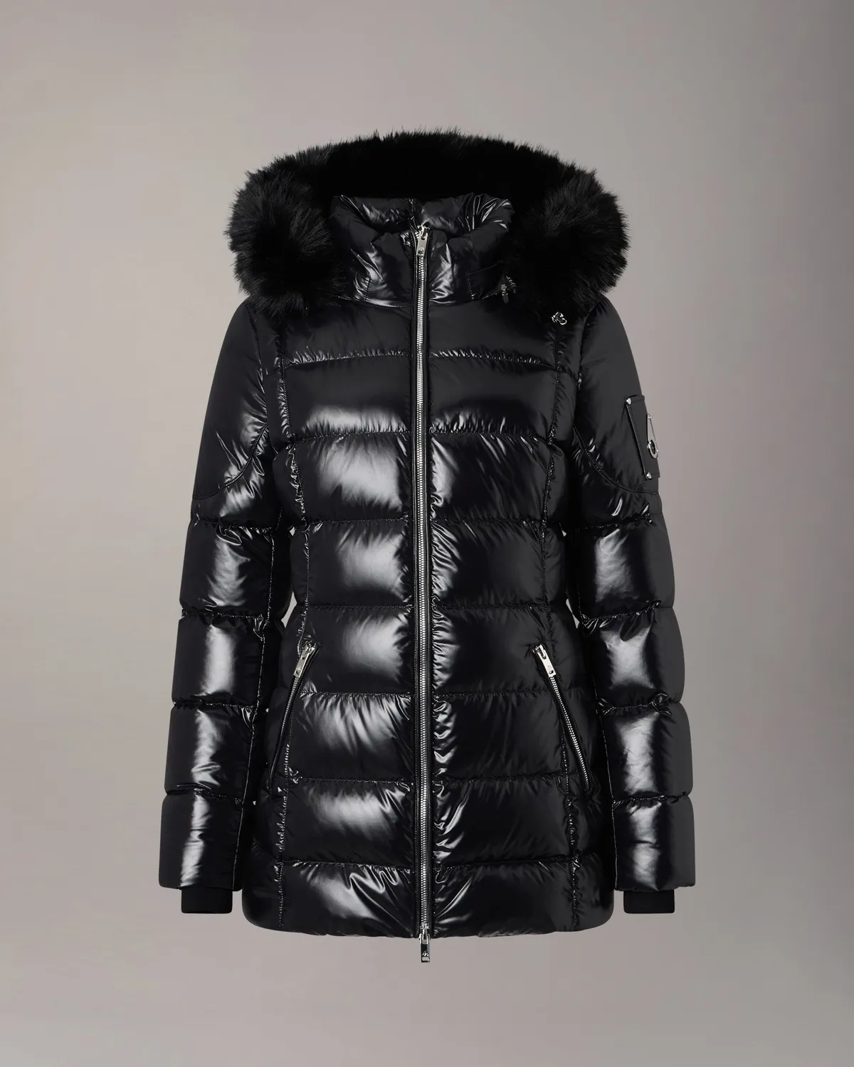 Moose Knuckles Celestia 3Q doudoune Black brillante