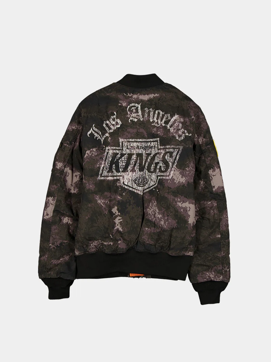 Alpha Industries Kings New Era MA-1 bomber noir camo