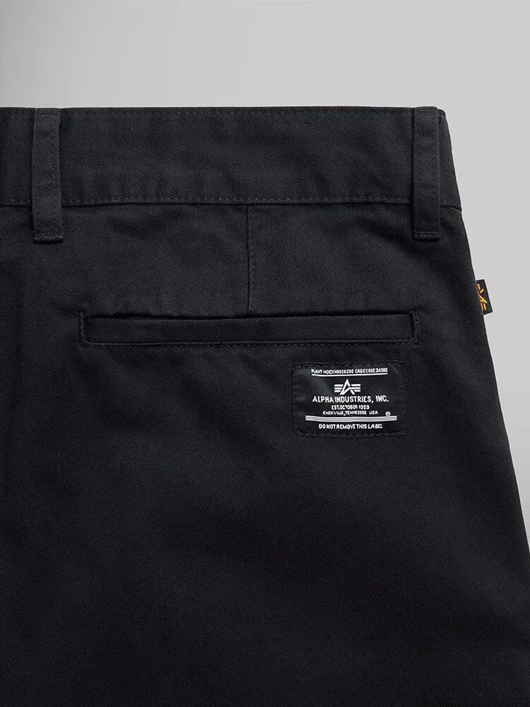 Alpha Industries Classic Trouser pantalon noir coton