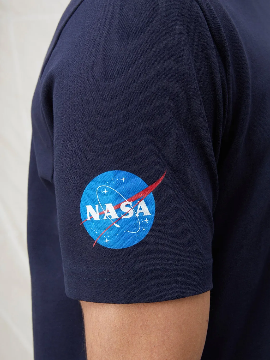 Alpha Industries NASA Worm Logo Gen II T-shirt logo poitrine