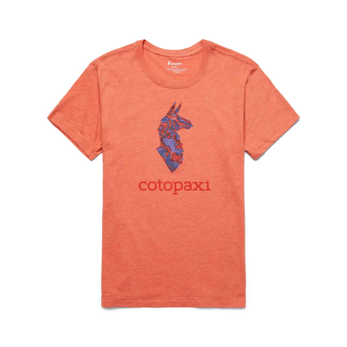 Cotopaxi Altitude Llama t-shirt femme Nectar lama kaléidoscope