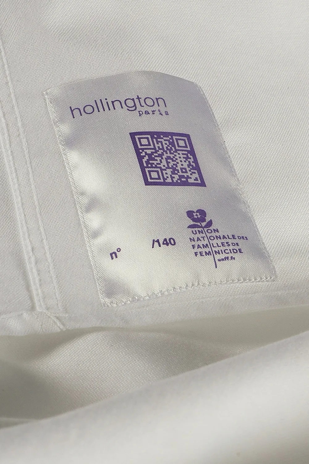 Hollington Cloé UNFF chemise coton oxford blanche