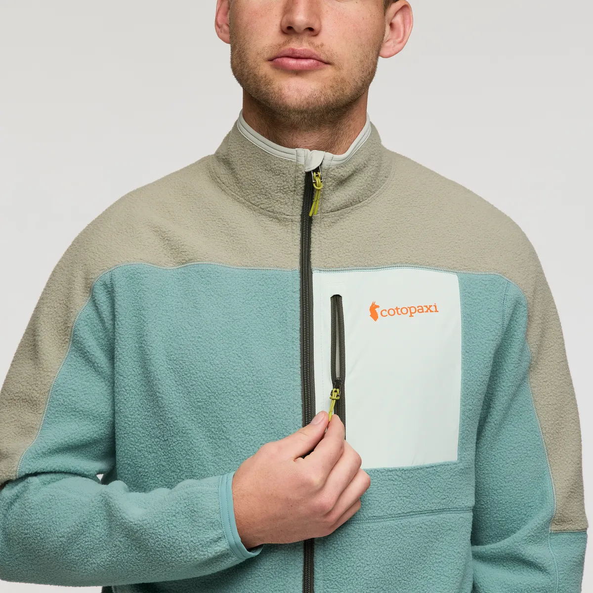 Cotopaxi Abrazo veste polaire homme zippée Atlantic