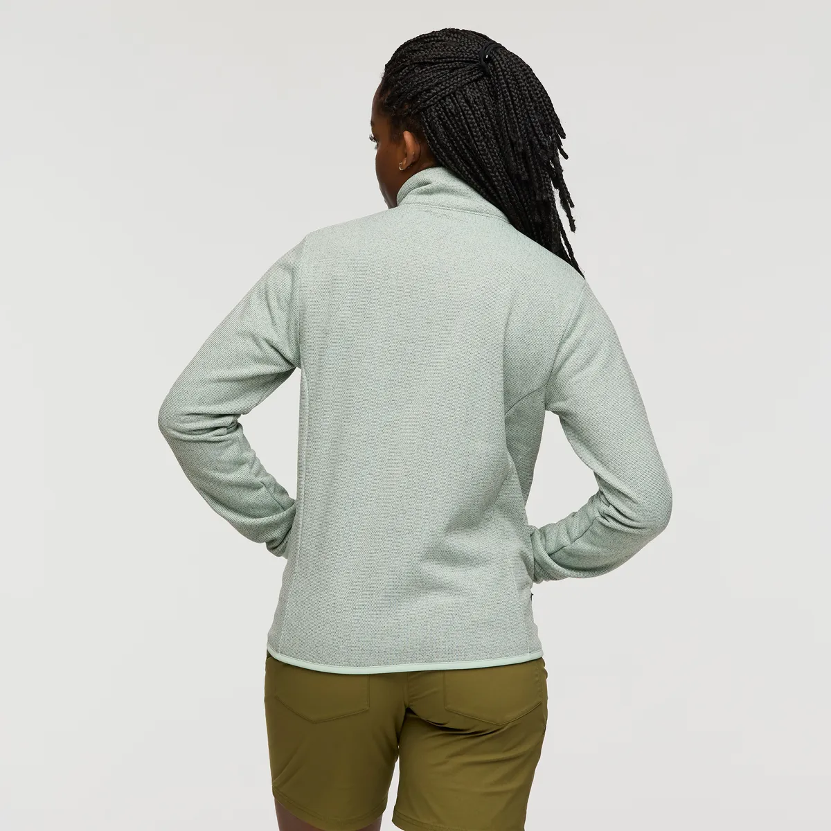 Cotopaxi Envo veste polaire femme Heather Foam zippée