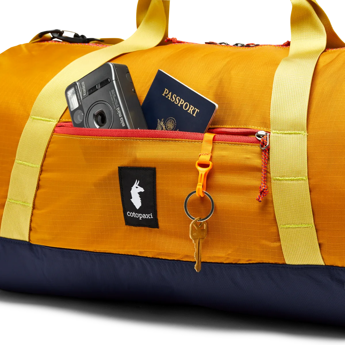 Cotopaxi Ligera 45L Cada Día sac voyage Amber léger