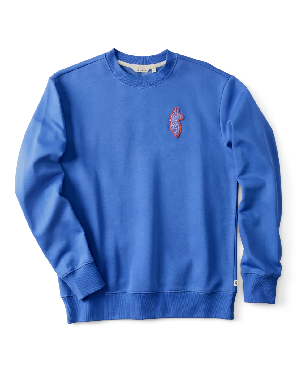 Cotopaxi Lava Llama sweat femme Azure coton bio