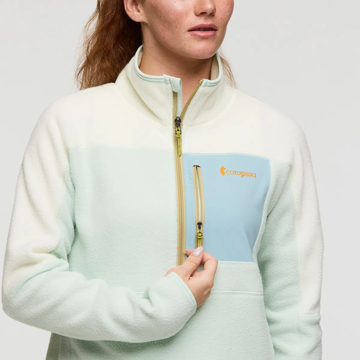 Cotopaxi Abrazo polaire femme Cinder demi-zip douce
